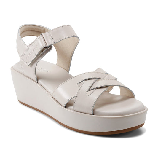 Women's Amira Strappy Open Toe Casual Wedge Sandals