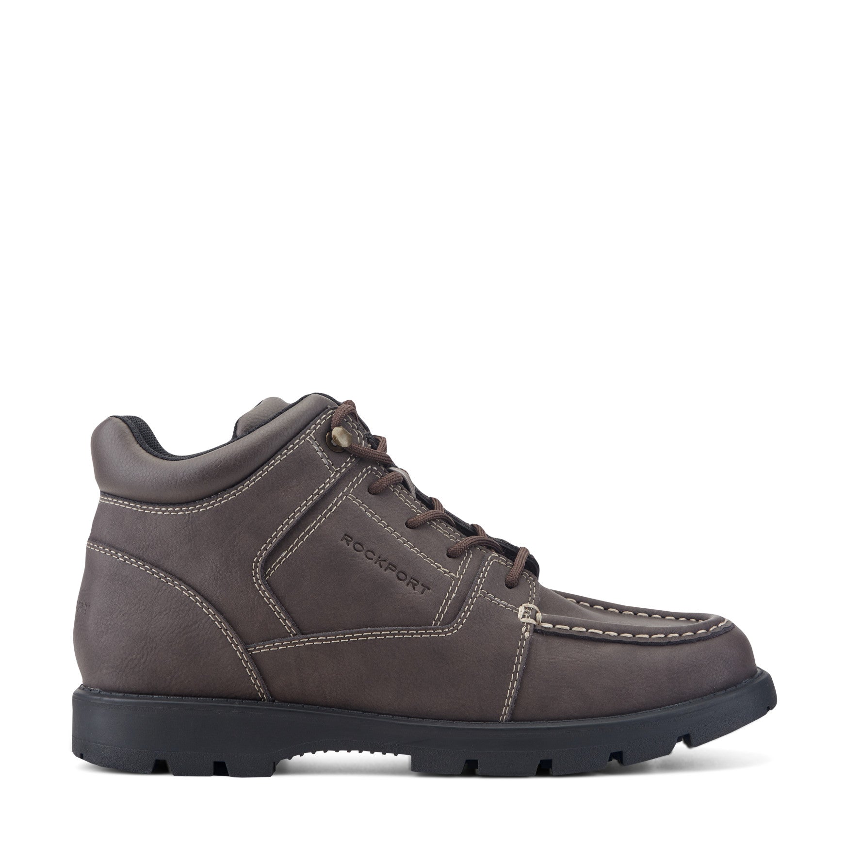 Men's Umber Waterproof Casual Moc Toe Trail Boots