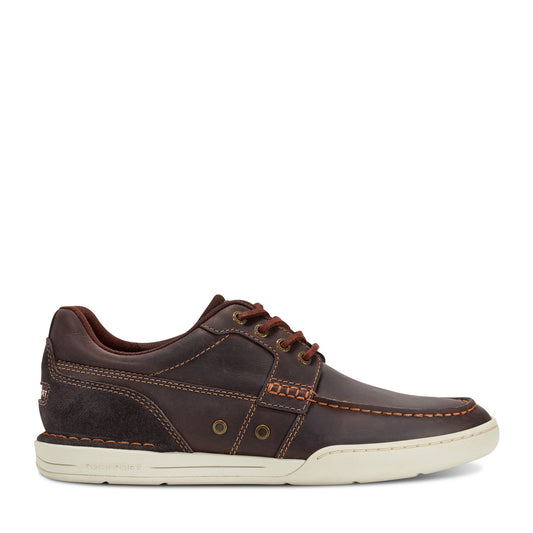Men's Wentworth Round Toe Casual Flat Boat Shoe