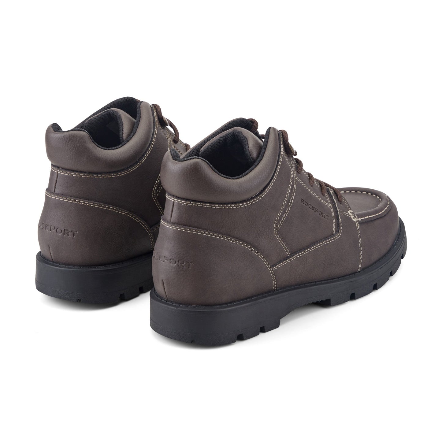 Men's Umber Waterproof Casual Moc Toe Trail Boots