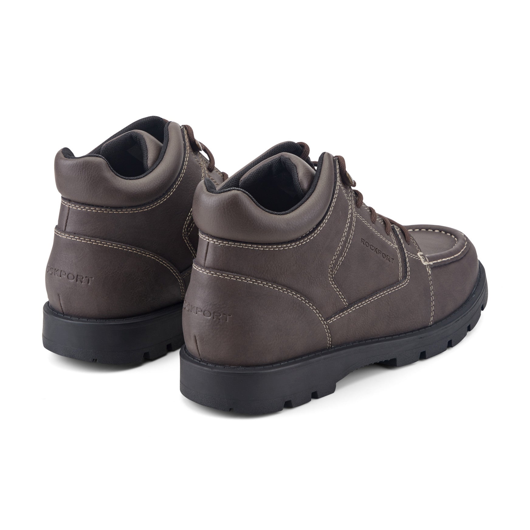 Men's Umber Waterproof Casual Moc Toe Trail Boots