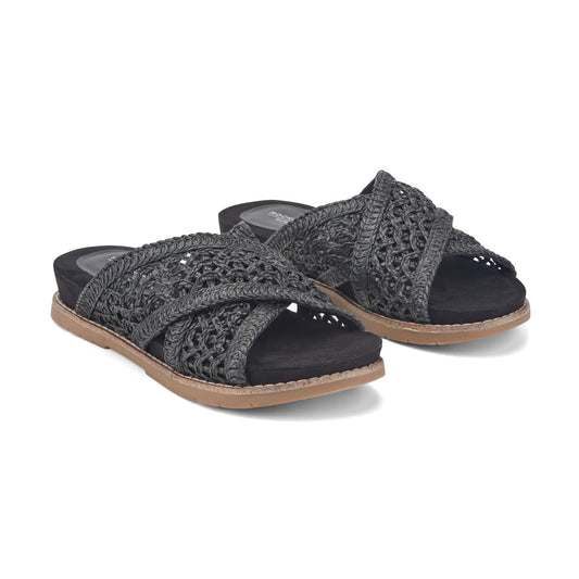 Women's Zora Open Toe Slip-on Flat Casual Sandals
