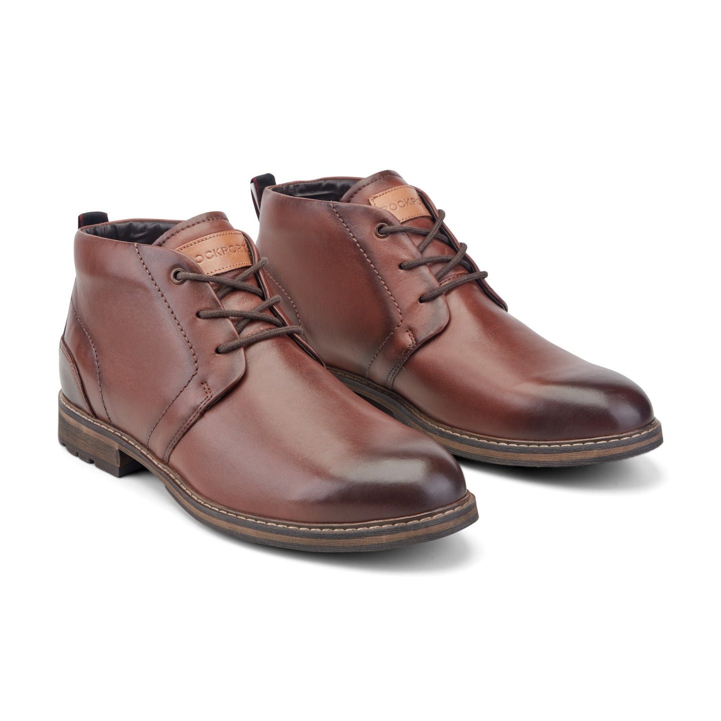 Men's Tolan Lace-Up Leather Chukka Boots