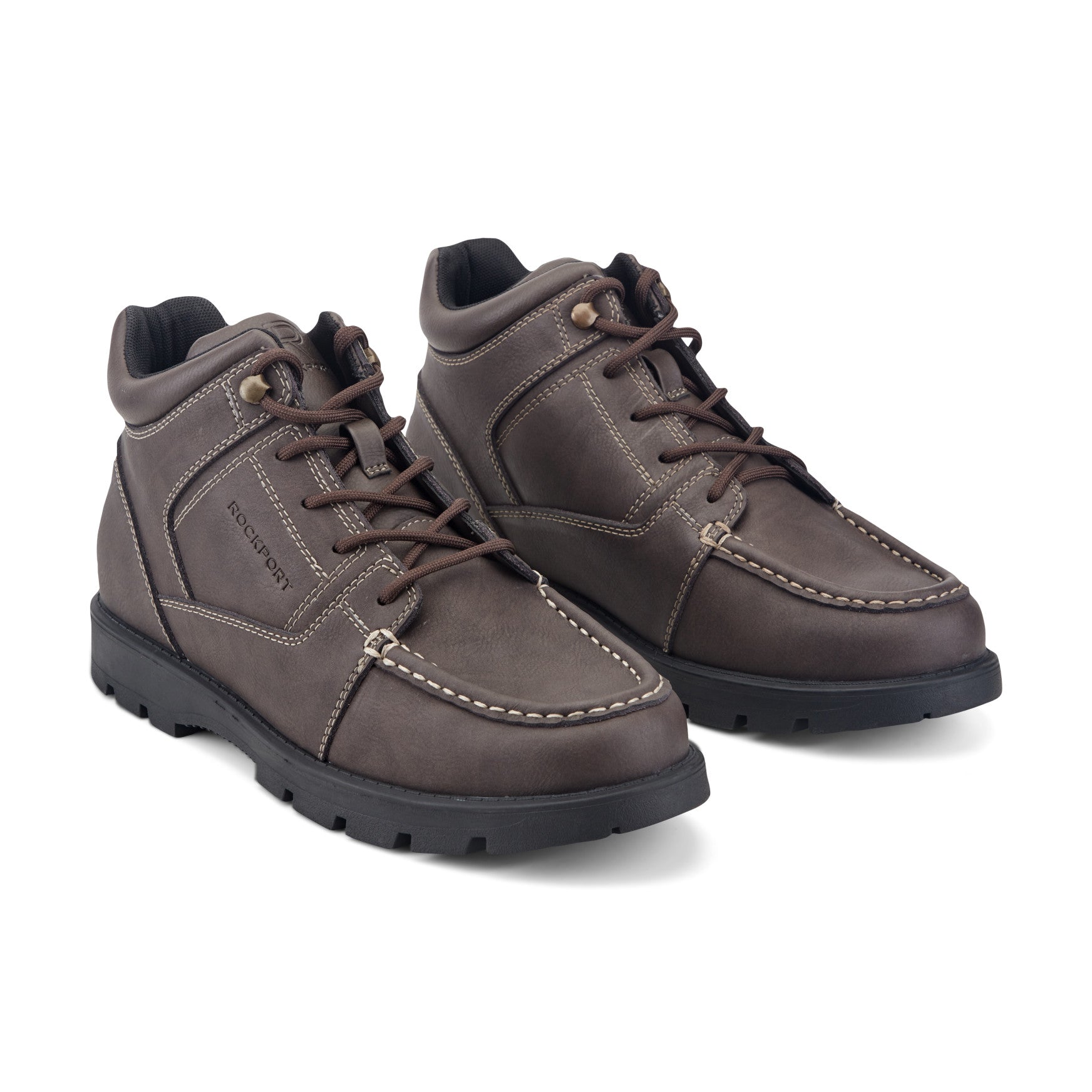 Men's Umber Waterproof Casual Moc Toe Trail Boots